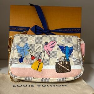 Louis Vuitton Mini Pochette BIRDS